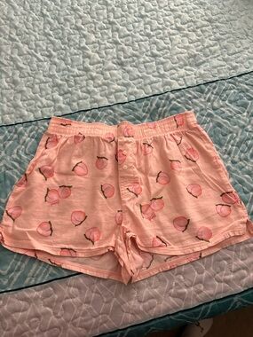 Victoria’s Secret Pink Peach Pajama Sleep Shorts XS